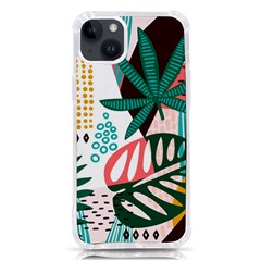 Abstract Seamless Pattern With Tropical Leaves Iphone 14 Plus Tpu Uv Print Case by Hannah976