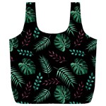 Tropical Leaves Pattern Full Print Recycle Bag (XXXL) Back