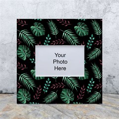 Tropical Leaves Pattern White Box Photo Frame 4  X 6  by Hannah976