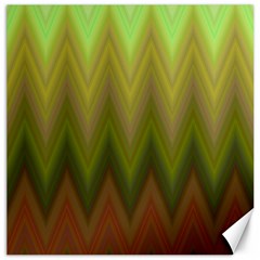 Zig Zag Chevron Classic Pattern Canvas 20  X 20  by Apen