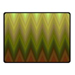 Zig Zag Chevron Classic Pattern Two Sides Fleece Blanket (Small) 45 x34  Blanket Front