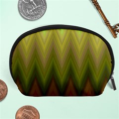 Zig Zag Chevron Classic Pattern Accessory Pouch (large) by Apen