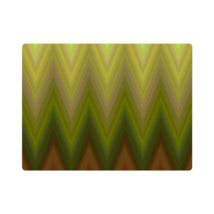 Zig Zag Chevron Classic Pattern Premium Plush Fleece Blanket (Mini)