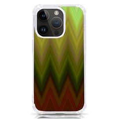 Zig Zag Chevron Classic Pattern Iphone 14 Pro Tpu Uv Print Case by Apen