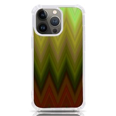 Zig Zag Chevron Classic Pattern Iphone 13 Pro Tpu Uv Print Case by Apen