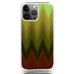 Zig Zag Chevron Classic Pattern Iphone 13 Pro Max Tpu Uv Print Case by Apen