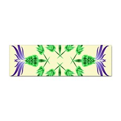 Thistle Flower Purple Thorny Flora Sticker (bumper) by Bajindul