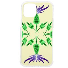 Thistle Flower Purple Thorny Flora iPhone 12 Pro max TPU UV Print Case