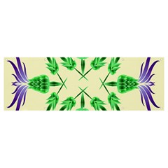 Thistle Flower Purple Thorny Flora Banner And Sign 12  X 4  by Bajindul