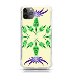 Thistle Flower Purple Thorny Flora iPhone 11 Pro Max 6.5 Inch TPU UV Print Case