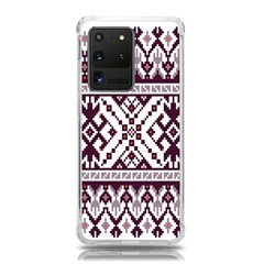 Illustration Ukrainian Folk Seamless Pattern Ornament Samsung Galaxy S20 Ultra 6 9 Inch Tpu Uv Case by Proyonanggan