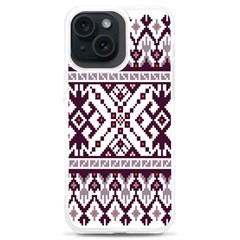 Illustration Ukrainian Folk Seamless Pattern Ornament Iphone 15 Plus Tpu Uv Print Case by Proyonanggan