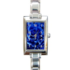 Roses Flowers Plant Romance Rectangle Italian Charm Watch by Proyonanggan