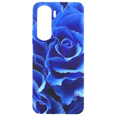 Blue Roses Flowers Plant Romance Blossom Bloom Nature Flora Petals Samsung Galaxy S24 Plus 6 7 Inch Black Tpu Uv Case by Proyonanggan