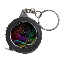 Particles Waves Line Multicoloured Measuring Tape by Proyonanggan