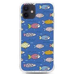 Sea Fish Blue Submarine Animal Iphone 12/12 Pro Tpu Uv Print Case by Proyonanggan