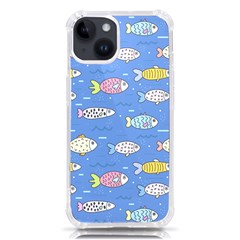 Sea Fish Blue Submarine Animal Iphone 14 Tpu Uv Print Case by Proyonanggan