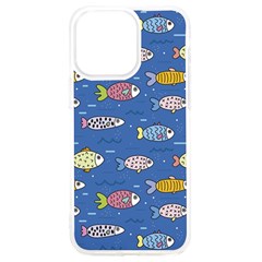 Sea Fish Blue Submarine Animal Iphone 15 Pro Max Tpu Uv Print Case