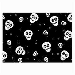 Skull Pattern Large Glasses Cloth (2 Sides) by Ket1n9