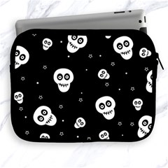 Skull Pattern Apple Ipad 2/3/4 Zipper Cases by Ket1n9