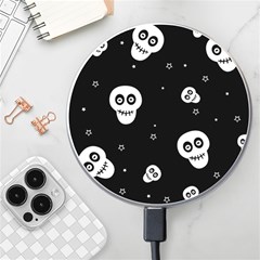 Skull Pattern Wireless Fast Charger(white) by Ket1n9