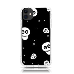 Skull Pattern Iphone 11 Tpu Uv Print Case by Ket1n9