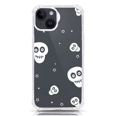 Skull Pattern Iphone 14 Tpu Uv Print Case by Ket1n9