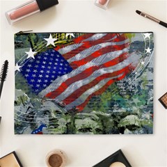 Usa United States Of America Images Independence Day Cosmetic Bag (xl) by Ket1n9