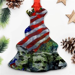 Usa United States Of America Images Independence Day Ornament (christmas Tree) 