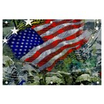 Usa United States Of America Images Independence Day Banner and Sign 6  x 4  Front