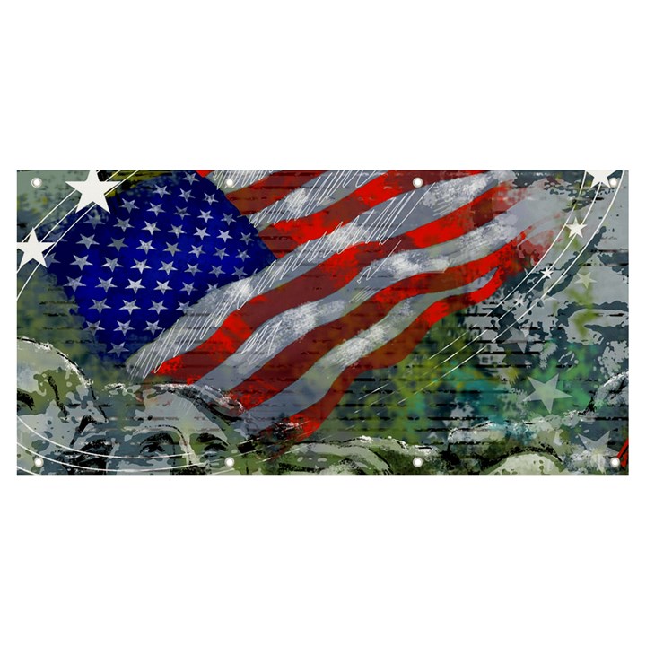 Usa United States Of America Images Independence Day Banner and Sign 8  x 4 