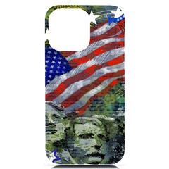 Usa United States Of America Images Independence Day Iphone 14 Pro Max Black Uv Print Case by Ket1n9