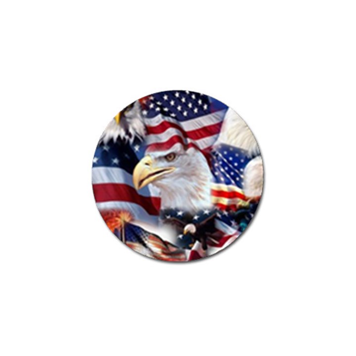 United States Of America Images Independence Day Golf Ball Marker (4 pack)