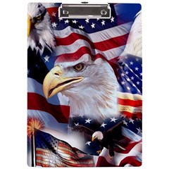 United States Of America Images Independence Day A4 Acrylic Clipboard by Ket1n9