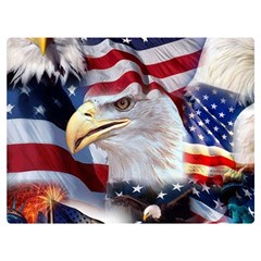 United States Of America Images Independence Day Premium Plush Fleece Blanket (extra Small) by Ket1n9