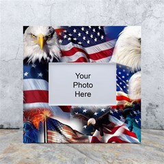 United States Of America Images Independence Day White Box Photo Frame 4  X 6  by Ket1n9