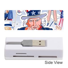 Independence Day United States Of America Memory Card Reader (stick) by Ket1n9