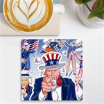 Independence Day United States Of America UV Print Square Tile Coaster  Front