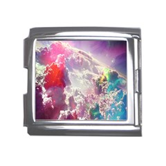 Clouds Multicolor Fantasy Art Skies Mega Link Italian Charm (18mm)