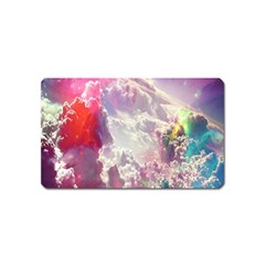 Clouds Multicolor Fantasy Art Skies Magnet (name Card) by Ket1n9