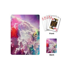 Clouds Multicolor Fantasy Art Skies Playing Cards Single Design (mini)