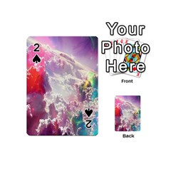 Clouds Multicolor Fantasy Art Skies Playing Cards 54 Designs (mini)