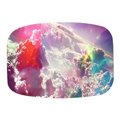 Clouds Multicolor Fantasy Art Skies Mini Square Pill Box by Ket1n9