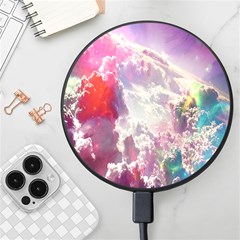 Clouds Multicolor Fantasy Art Skies Wireless Fast Charger(black) by Ket1n9