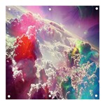 Clouds Multicolor Fantasy Art Skies Banner and Sign 3  x 3  Front