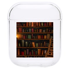 Books Library Hard Pc Airpods 1/2 Case by Ket1n9