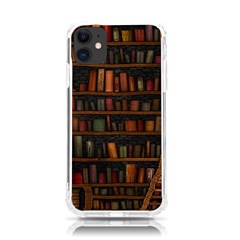 Books Library Iphone 11 Tpu Uv Print Case by Ket1n9