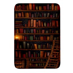 Books Library Rectangular Glass Fridge Magnet (4 Pack) by Ket1n9