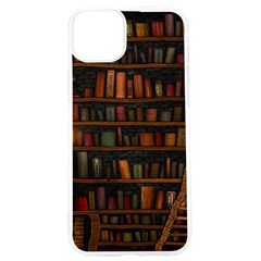 Books Library Iphone 15 Pro Tpu Uv Print Case