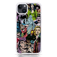 Vintage Horror Collage Pattern Iphone 14 Plus Tpu Uv Print Case by Ket1n9